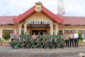 Danrem Lilawangsa Ingatkan Prajurit TNI Kodim 0117/Atam Jadi Contoh dan Panutan Masyarakat