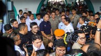 Puncak Arus Mudik Lebaran, AHY Tinjau Stasiun Pasar Senen