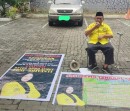 Saharuddin Pengurus DPD Partai Golkar SUMUT Gelar Aksi Tunggal Meminta Evaluasi Ketua DPRD Sumut