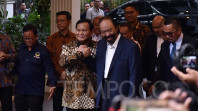 Ini Reaksi Prabowo Ditanya Peluang Gabungnya PDIP ke Koalisinya