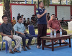 Voli Sontang antar rw perebutkan piala bergilir Kades