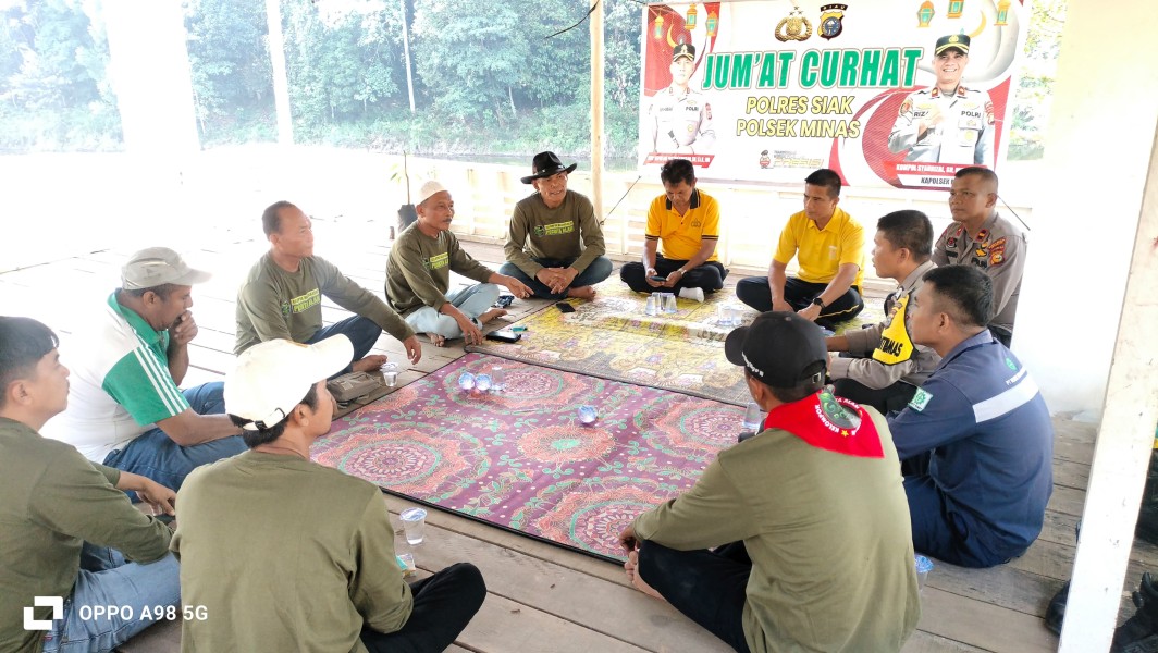 Jumat Curhat di Telago Bathin Bungsu, Warga Minas Dorong Pelestarian Hutan dan Pengembangan Wisata