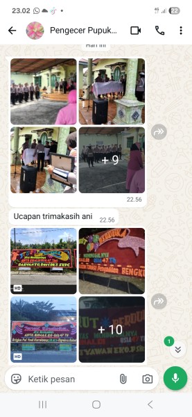 Kelurga . Istri dan anak anak Almarhum Aiptu Rinaldi Ucapkan terima kasih kepada semua Pihak yang telah memberikan ucapan turut berduka cita.