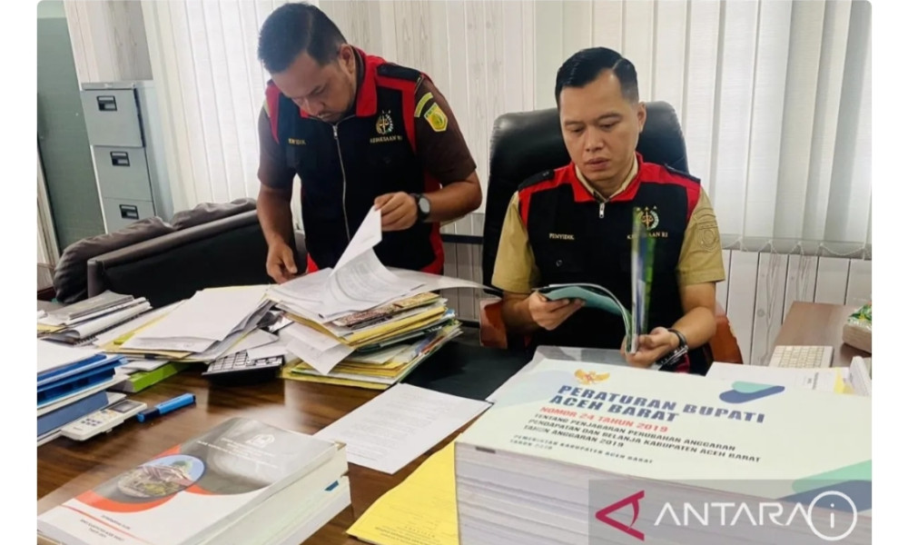 Jaksa geledah Kantor BPKD Aceh Barat terkait kasus korupsi pajak