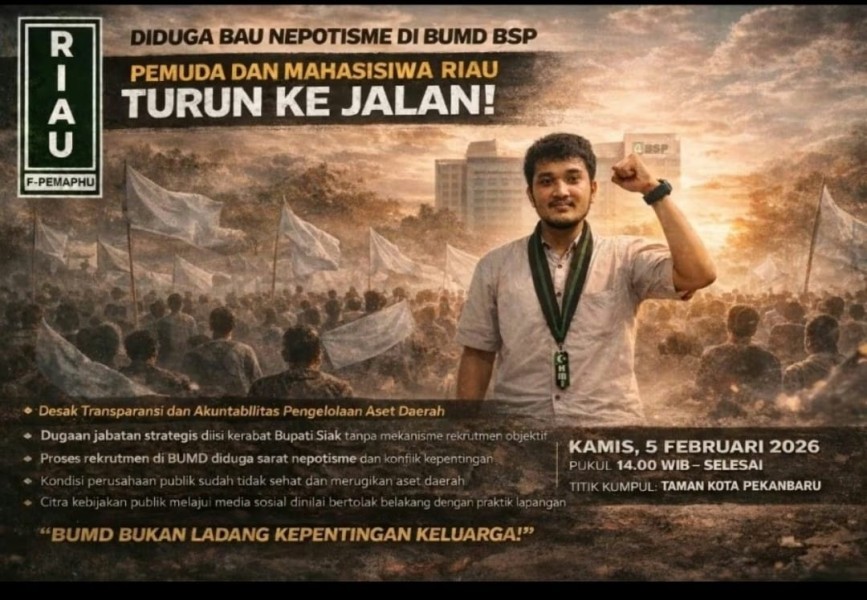 Tuduhan Nepotisme tak Terbukti, yang Demo tak Tau Nama Bupati Siak