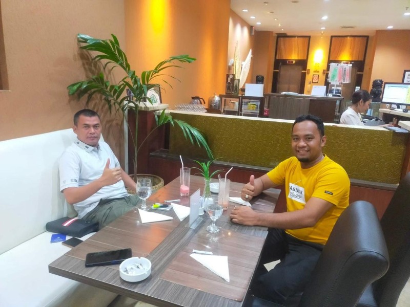 AKADEMISI MUDA ROHUL APRESIASI GELOMBANG PEMBANGUNAN DESA SONTANG