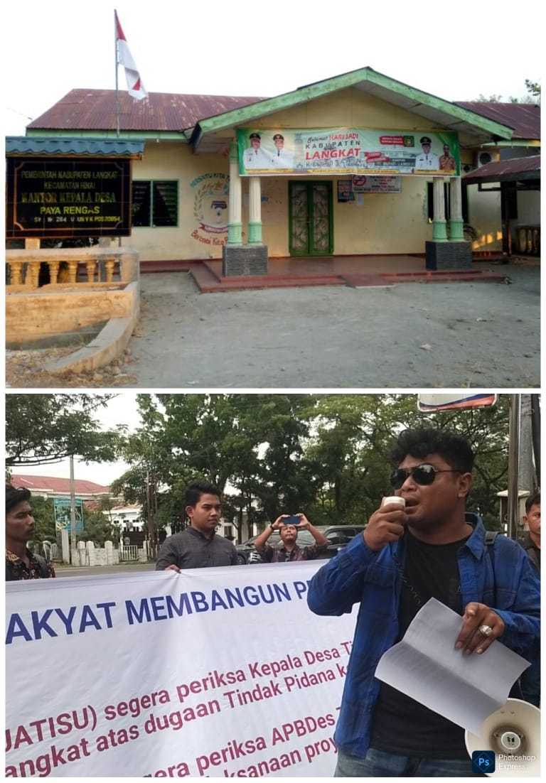 Istri Kepala Dusun Diduga Penerima BPNT di Desa Paya Rengas Kecamatan Hinai Langkat