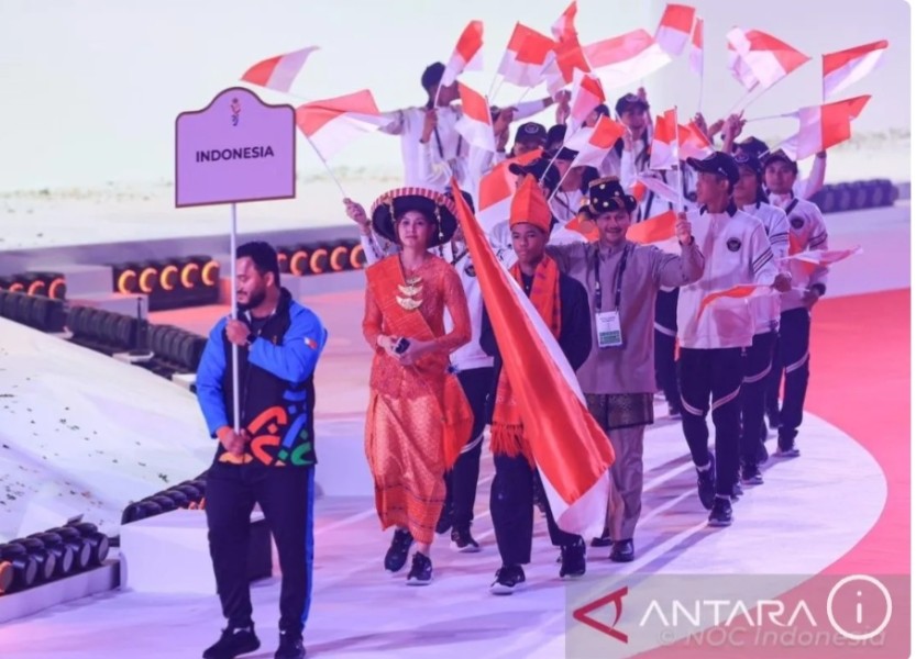 Busana Mandailing dan Batak Karo warnai pembukaan AYG 2025 di Bahrain