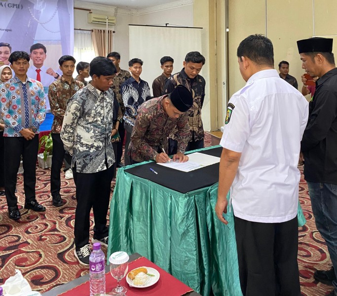 Gelar Pelantikan, GPII ROHUL : siap Jai  Mira  Kriis dan Invatif  Pemerintah