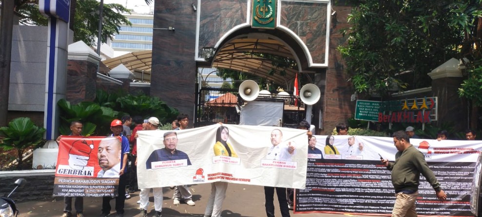 Gerbrak Guncang Jakarta, Desak APH Segera Periksa Gubernur dan Ketua DPRD Sumut Serta Baharuddin Siagian