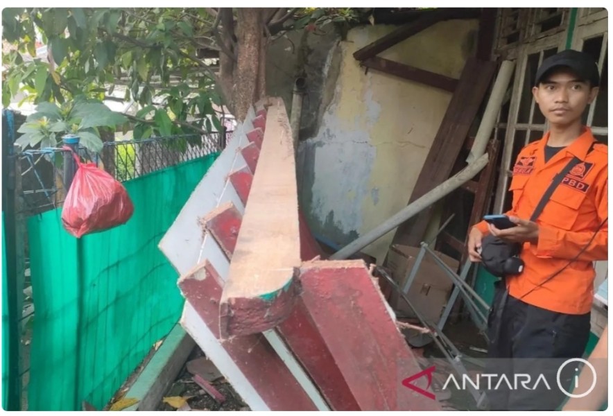 BNPB sebut 35 rumah rusak, dan satu luka ringan akibat gempa di Bogor