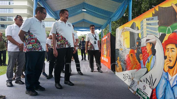 Jaksa Agung di Acara Adhyaksa Mural Fest 2025: Pimpinan Harus Memberi Contoh untuk Tidak Korupsi