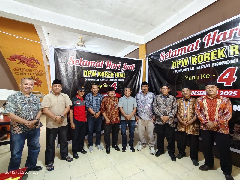 DPW LSM KOREK Riau Gelar Bakti Sosial dan Santunan Anak Yatim dalam Rangka Milad Ke-4