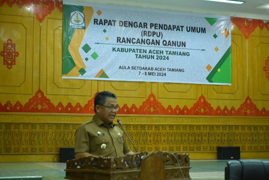 Aceh Tamiang Gelar RDPU Raqan 2024, Pj. Bupati: “Pentingnya Hak Publik untuk Memperoleh Informasi”